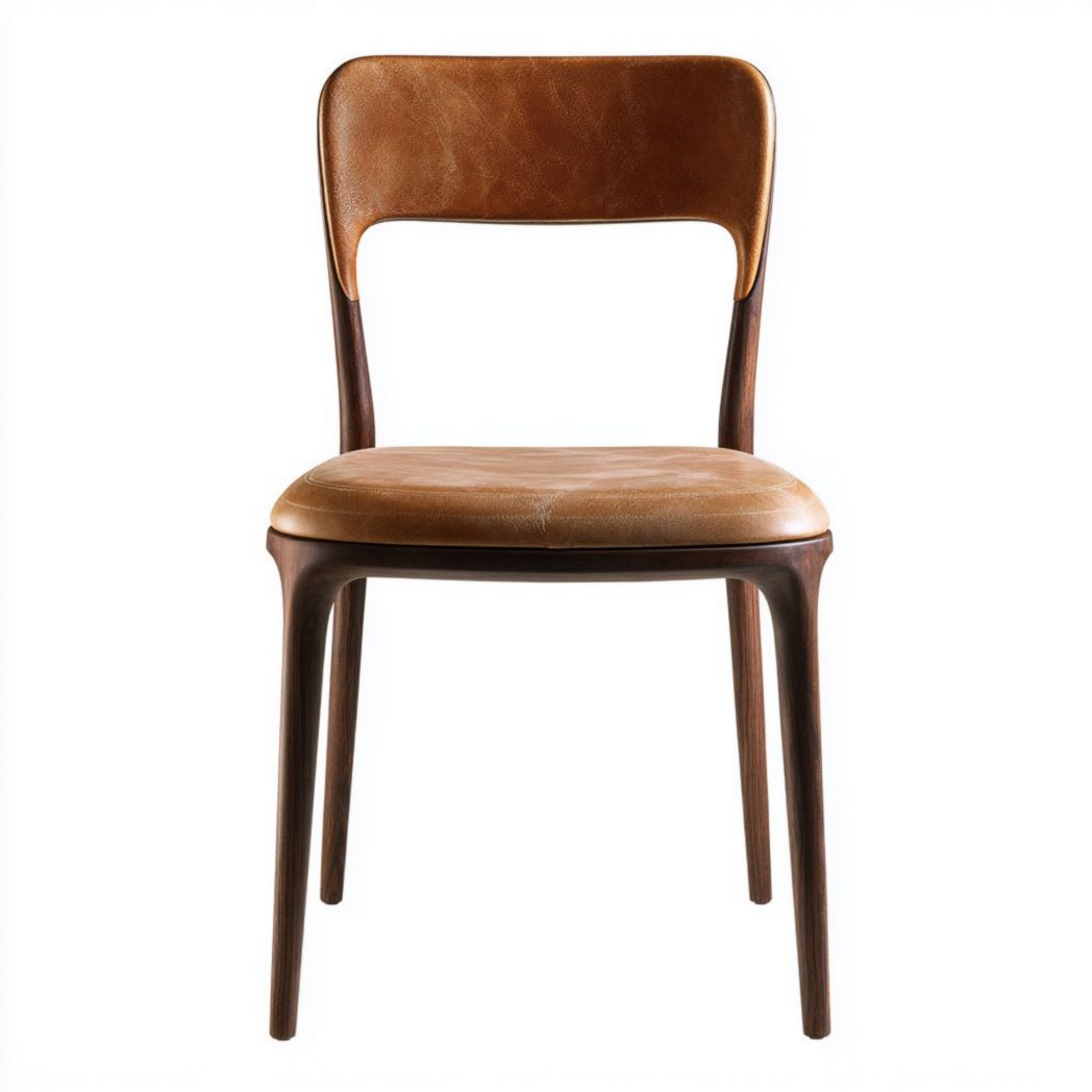 Fabric Dining Chair – Suitable for Home or Restaurant Use – Made of Wood and Upholstered Fabric – 45 x 45 x 85cm