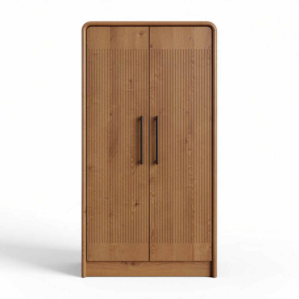 Wooden Storage Wardrobe for Organizing Clothing – 80 x 40 x 180cm